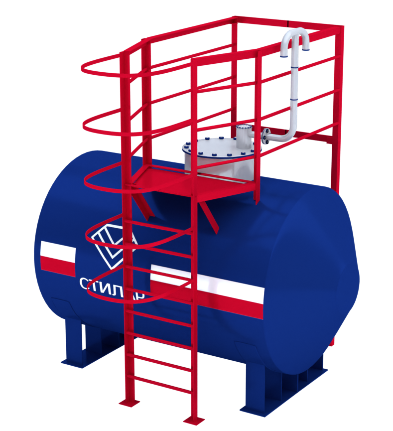 Горизонтальный резервуар РГСН  15 м³ от завода-производителя